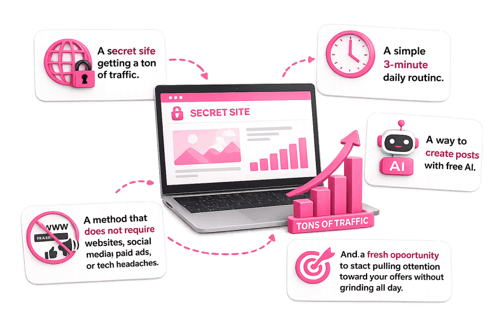 Secret Clicks Engine online marketing system